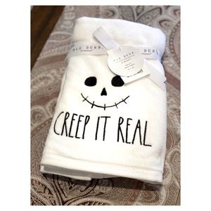 Rae Dunn Creep it Real Set of two Hand Towels